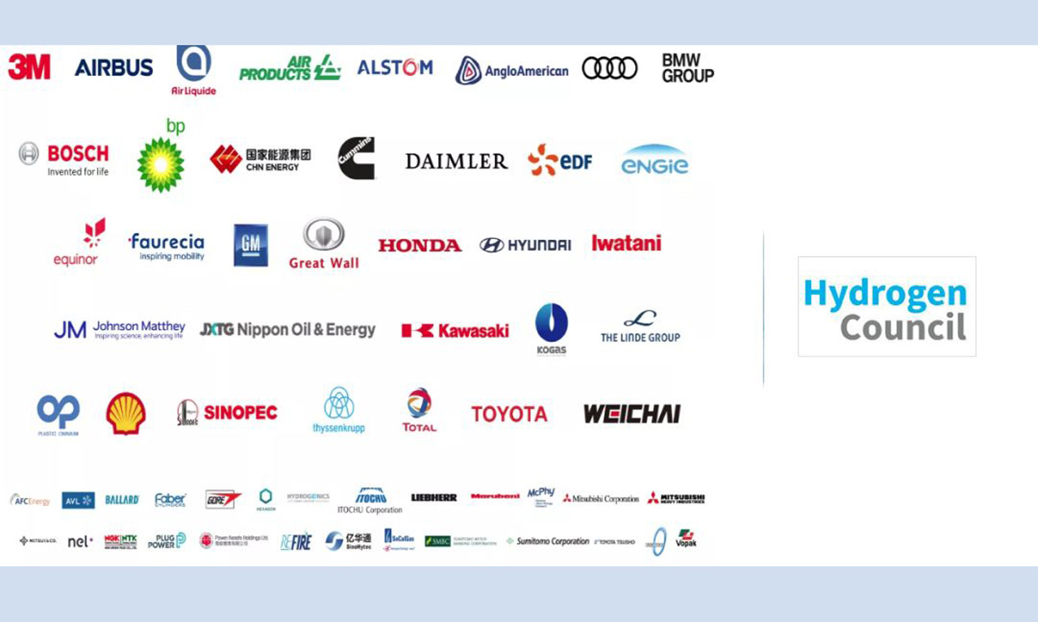 億華通加入國際氫能委員會，成為該組織第六個中國成員